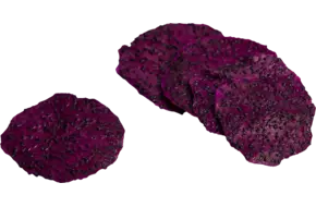 Gedr. rode pitahaya schijfjes 50-60st